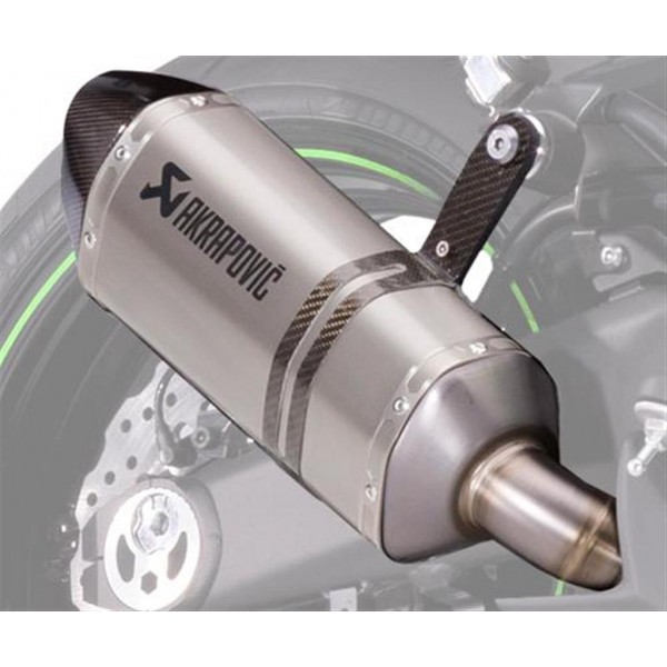 AKRAPOVIC Kawasaki Z1000SX 14-19 Akrapovic dual exhaust - Titanium